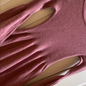 AmericanEagleOutfitters Sweater Dress,flare sleeve